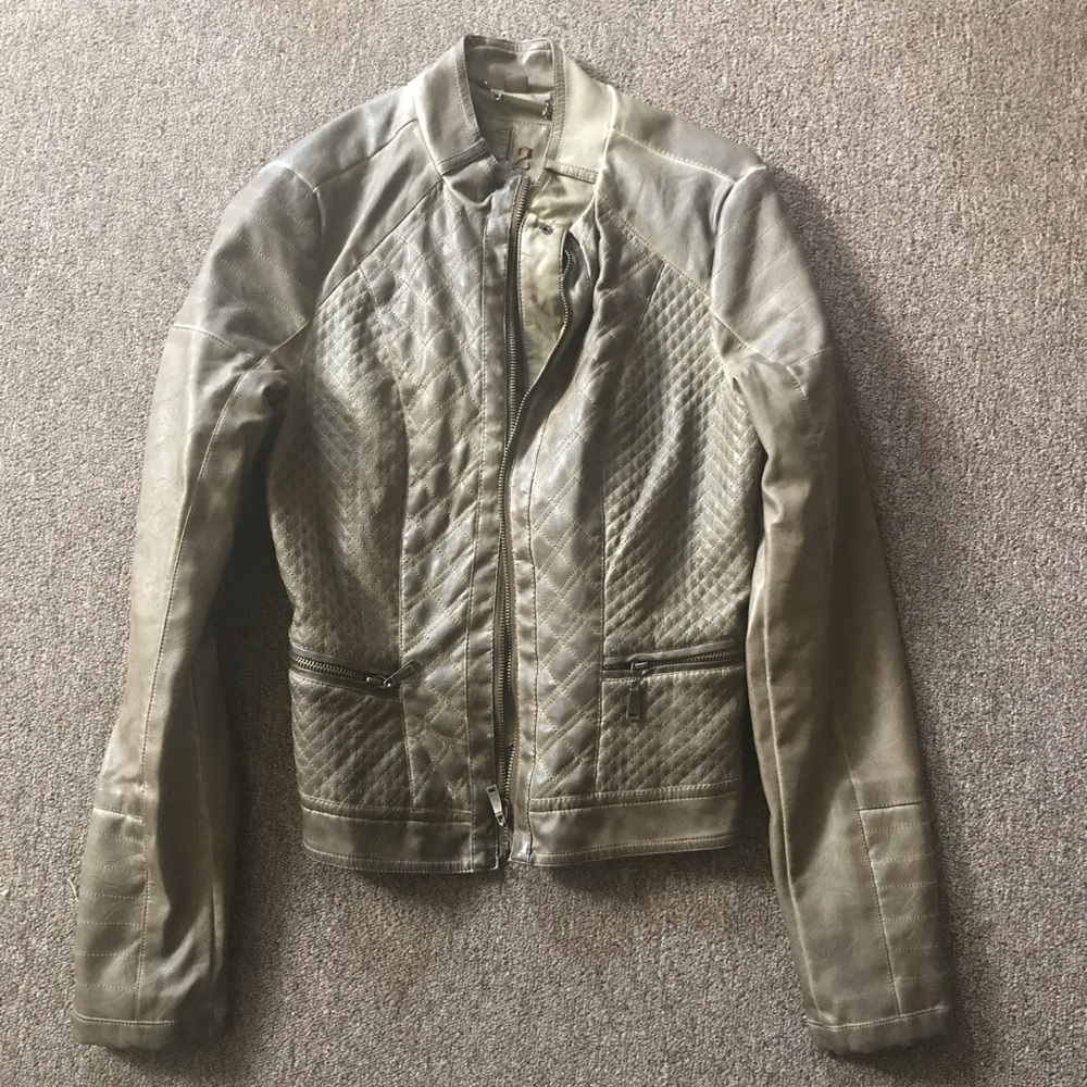 J2 faux leather jacket